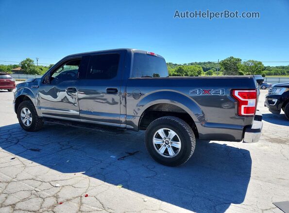 1FTEW1EG6JFD55141 2018 FORD F150 Charcoal 