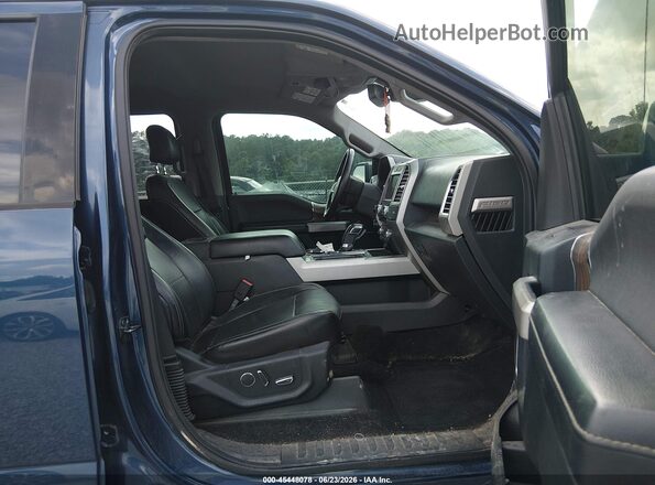 1FTEW1EG7GFA59957 2016 FORD F150 Dark Blue წინა სალონის ხედი