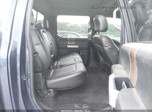 1FTEW1EG7GFA59957 2016 FORD F150 Dark Blue VIN კოდის სტიკერის ხედი