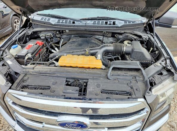 1FTEW1EG7GFA85751 2016 FORD F150 Gray Vista interior trasera