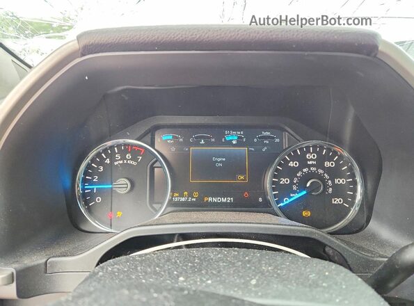 1FTEW1EG7GFA85751 2016 FORD F150 Gray Vista del cuadro de instrumentos