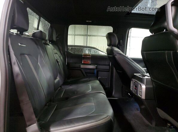 1FTEW1EG7GFB26721 2016 FORD F150 White Вид задніх сидінь