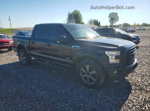 1FTEW1EG7GFB42370 2016 FORD F150 Black Front right