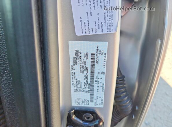1FTEW1EG7GFC48558 2016 FORD F150 Silver 