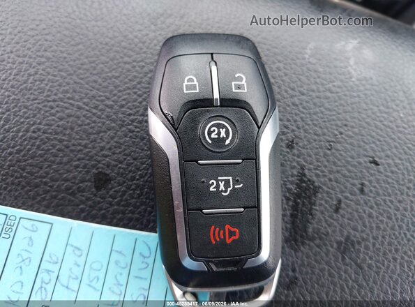 1FTEW1EG7GKD28126 2016 FORD F150 Серебряный Вид панели приборов