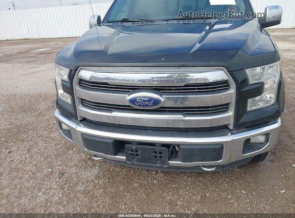 1FTEW1EG7GKD48120 2016 FORD F150 Черный Вид спереди