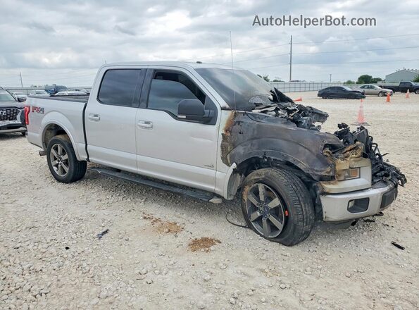 1FTEW1EG7GKF46549 2016 FORD F150 Silver წინა მარჯვენა