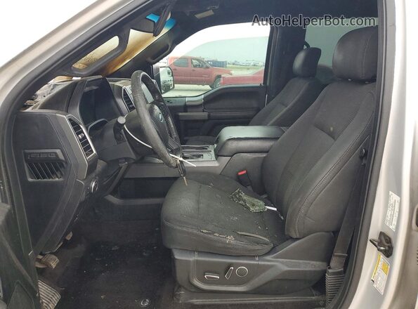 1FTEW1EG7GKF46549 2016 FORD F150 Silver წინა სალონის ხედი