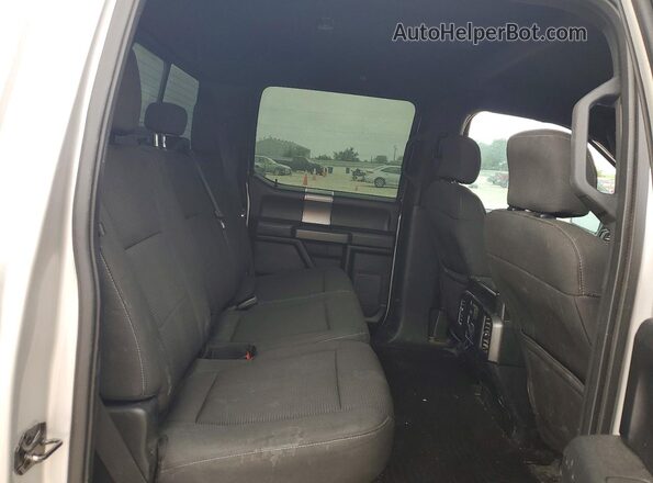 1FTEW1EG7GKF46549 2016 FORD F150 Silver უკანა სავარძლების ხედი