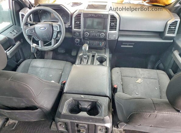 1FTEW1EG7GKF46549 2016 FORD F150 Silver წინა პანელის ხედი