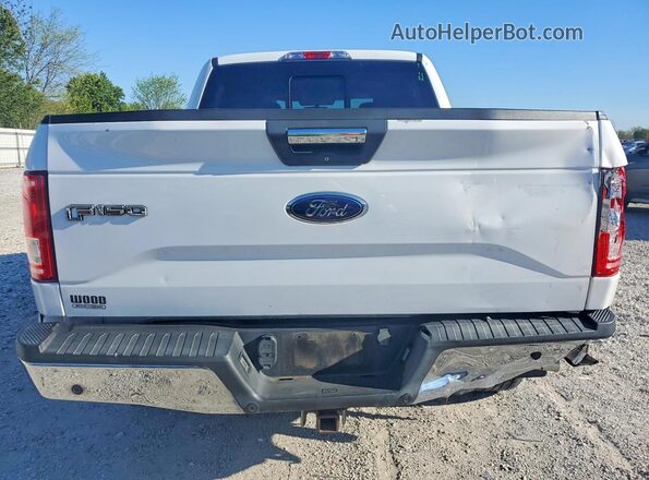 1FTEW1EG7HKC48777 2017 FORD F150 White Հետևի տեսք