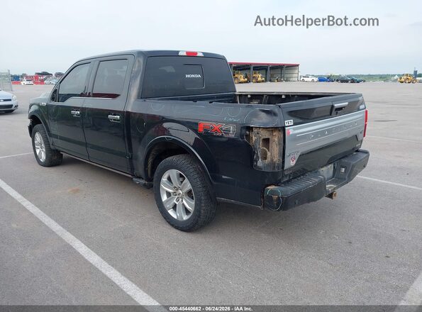 1FTEW1EG7JFD28353 2018 FORD F150 Black Задня ліва чверть