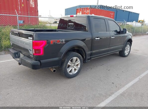 1FTEW1EG7JFD28353 2018 FORD F150 Black Задня права чверть