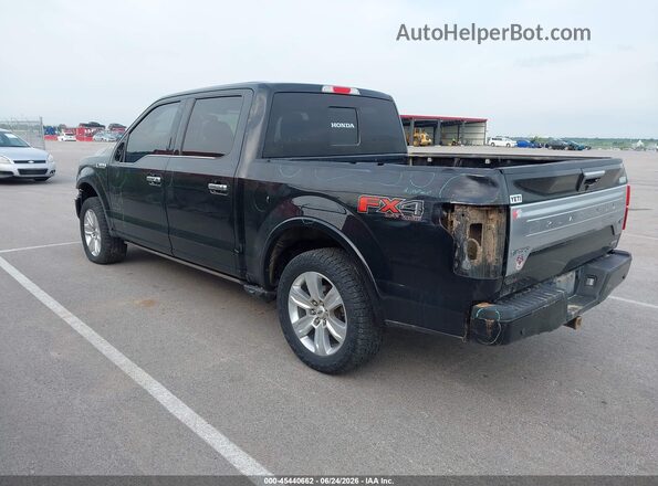 1FTEW1EG7JFD28353 2018 FORD F150 Black Панорамний вид салону 360°