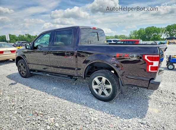 1FTEW1EG7JFD67556 2018 FORD F150 Purple Tył lewy