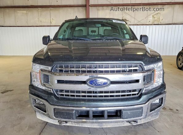 1FTEW1EG7JKC78433 2018 FORD F150 Gray Widok z przodu