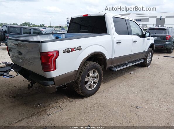 1FTEW1EG8GKD99299 2016 FORD F150 White Trasero derecho