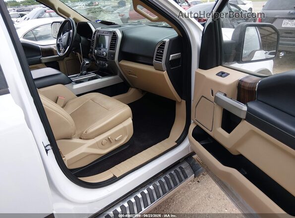 1FTEW1EG8GKD99299 2016 FORD F150 White Vista interior delantera