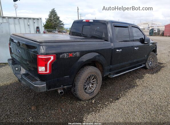 1FTEW1EG8GKE96504 2016 FORD F150 Black უკანა მარჯვენა