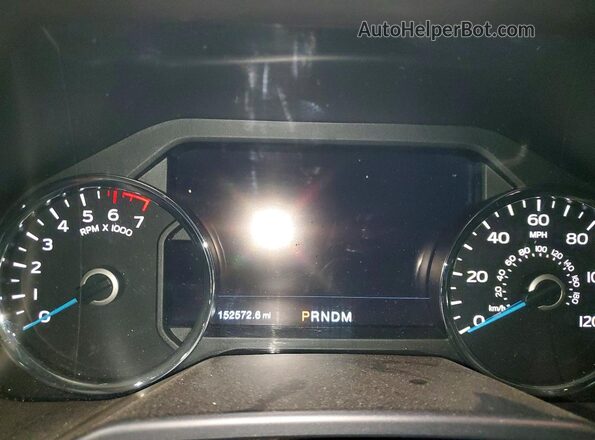 1FTEW1EG8HFA46068 2017 FORD F150 White Սարքավորումների վահանակի տեսք