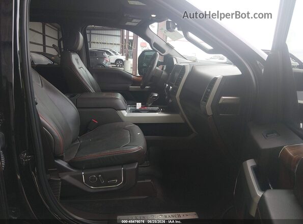 1FTEW1EG8HFA97795 2017 FORD F150 Black Front interior view