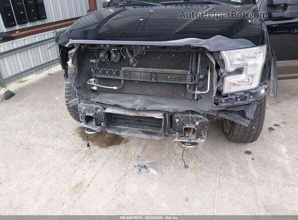 1FTEW1EG8HFA97795 2017 FORD F150 Black Front view