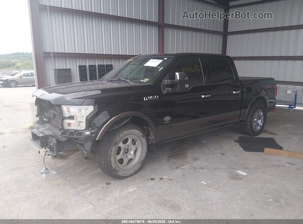 1FTEW1EG8HFA97795 2017 FORD F150 Black Front left