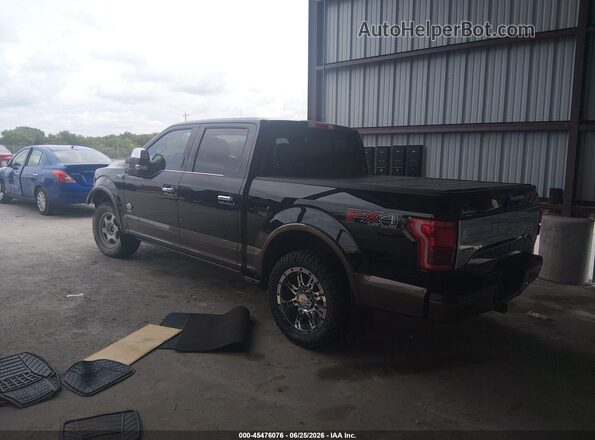 1FTEW1EG8HFA97795 2017 FORD F150 Black Rear left