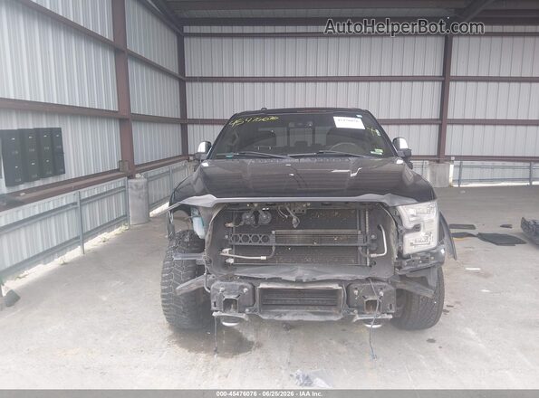 1FTEW1EG8HFA97795 2017 FORD F150 Black Rear interior view