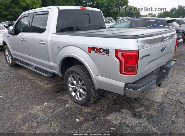 1FTEW1EG8HKC76233 2017 FORD F150 Silver Tył lewy