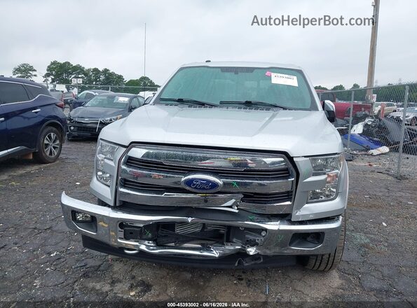 1FTEW1EG8HKC76233 2017 FORD F150 Silver Widok zestawu wskaźników