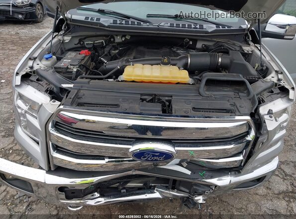1FTEW1EG8HKC76233 2017 FORD F150 Silver Widok z tyłu