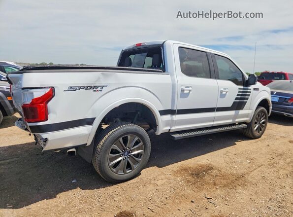 1FTEW1EG8JFB66071 2018 FORD F150 White Rear right