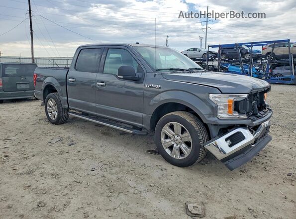 1FTEW1EG8JFD12209 2018 FORD F150 Gray Առջևի աջ