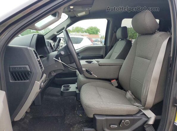 1FTEW1EG8JFD12209 2018 FORD F150 Gray Սալոնի դիմացի տեսք