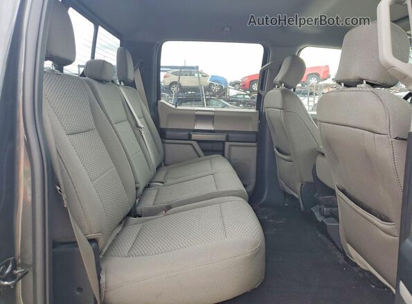 1FTEW1EG8JFD12209 2018 FORD F150 Gray Սալոնի հետևի տեսք