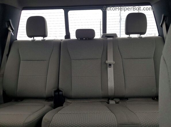 1FTEW1EG8JFD12209 2018 FORD F150 Gray Հետևի նստատեղերի տեսք