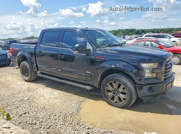 1FTEW1EG9GFB98715 2016 FORD F150 Black Առջևի աջ