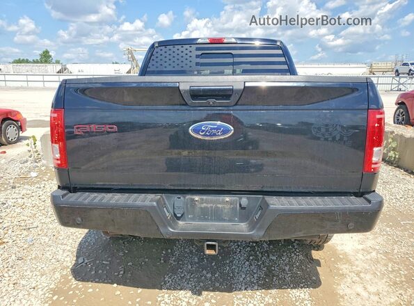 1FTEW1EG9GFB98715 2016 FORD F150 Black Հետևի տեսք