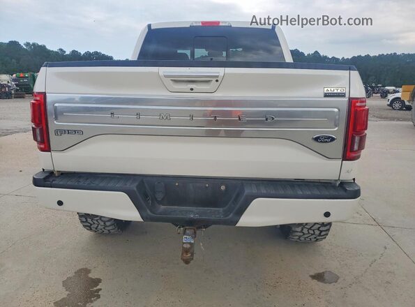 1FTEW1EG9GFD33577 2016 FORD F150 White Вид ззаду