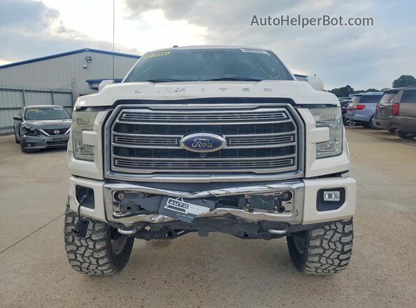 1FTEW1EG9GFD33577 2016 FORD F150 White Вид спереду