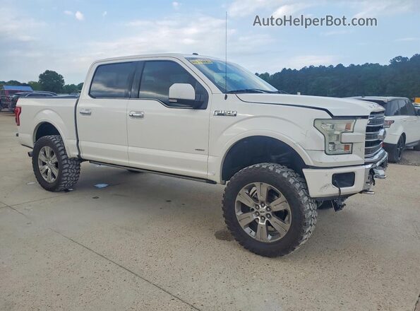 1FTEW1EG9GFD33577 2016 FORD F150 White Передня права чверть