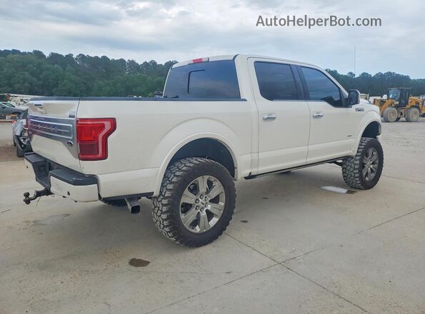 1FTEW1EG9GFD33577 2016 FORD F150 White Задня права чверть