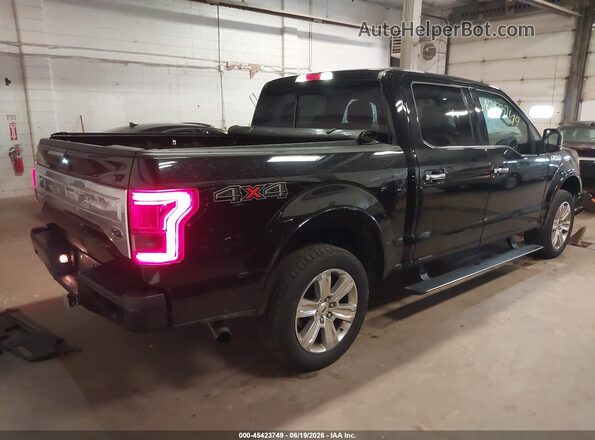 1FTEW1EG9GFD41632 2016 FORD F150 Black Հետևի աջ