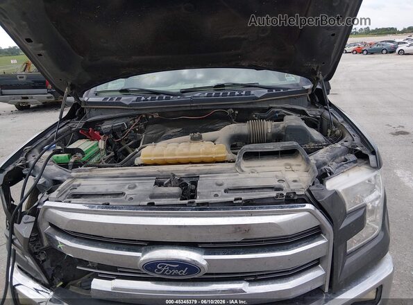 1FTEW1EG9GKF67810 2016 FORD F150 Gray Вид спереду