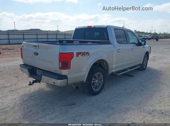 1FTEW1EG9JKF35155 2018 FORD F150 Silver Հետևի աջ