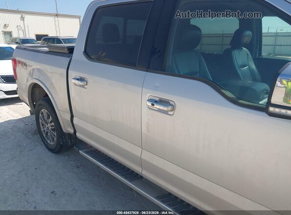 1FTEW1EG9JKF35155 2018 FORD F150 Silver Սարքավորումների վահանակի տեսք