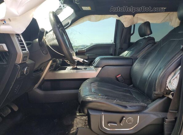 1FTEW1EGXGFA63064 2016 FORD F150 Black წინა სალონის ხედი