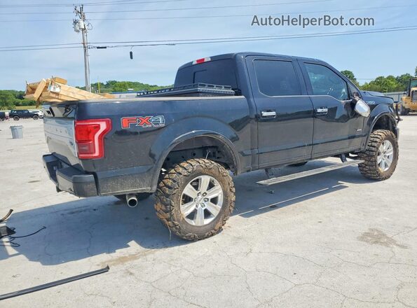 1FTEW1EGXGFA63064 2016 FORD F150 Black უკანა მარჯვენა