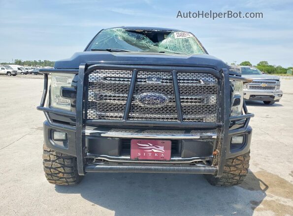 1FTEW1EGXGFA63064 2016 FORD F150 Black წინა ხედი